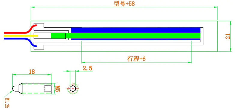 LEP防水防尘位移传感器