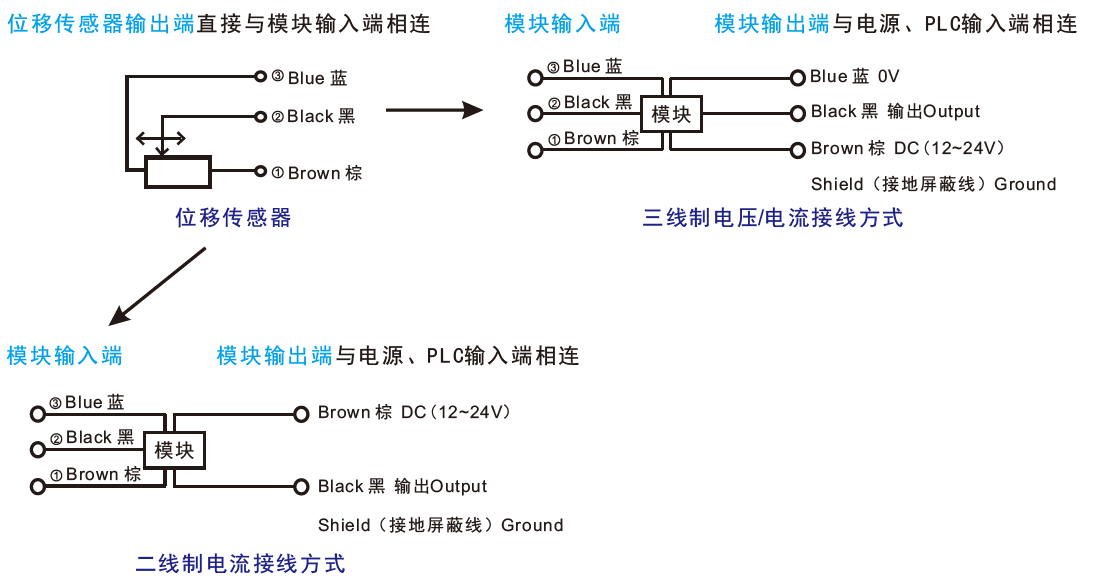 传感器接线图